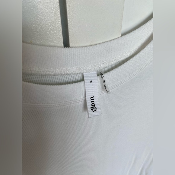 INNOCENT SMILES RIBBED RUFFLE SLEEVE BODYSUIT - Picture 5 of 6